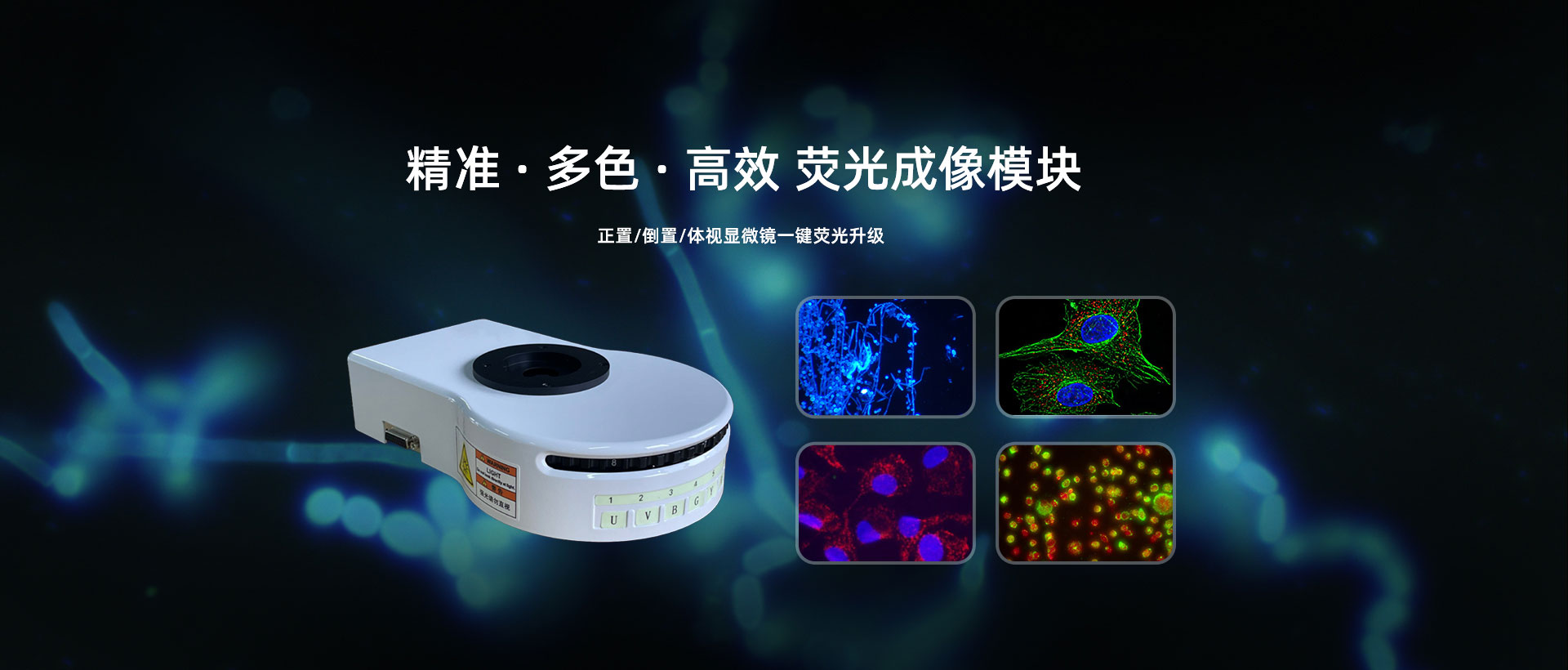 精準(zhǔn)·多色·高效 熒光成像模塊